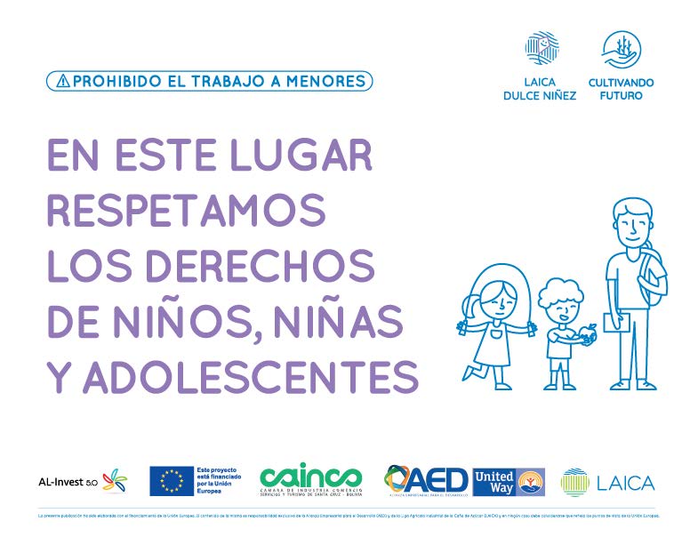 LAICA - Fortalecer a las PYMES agrícolas buscando siempre el respeto los derechos de los niños y adolescentes en toda nuestra cadena de valor